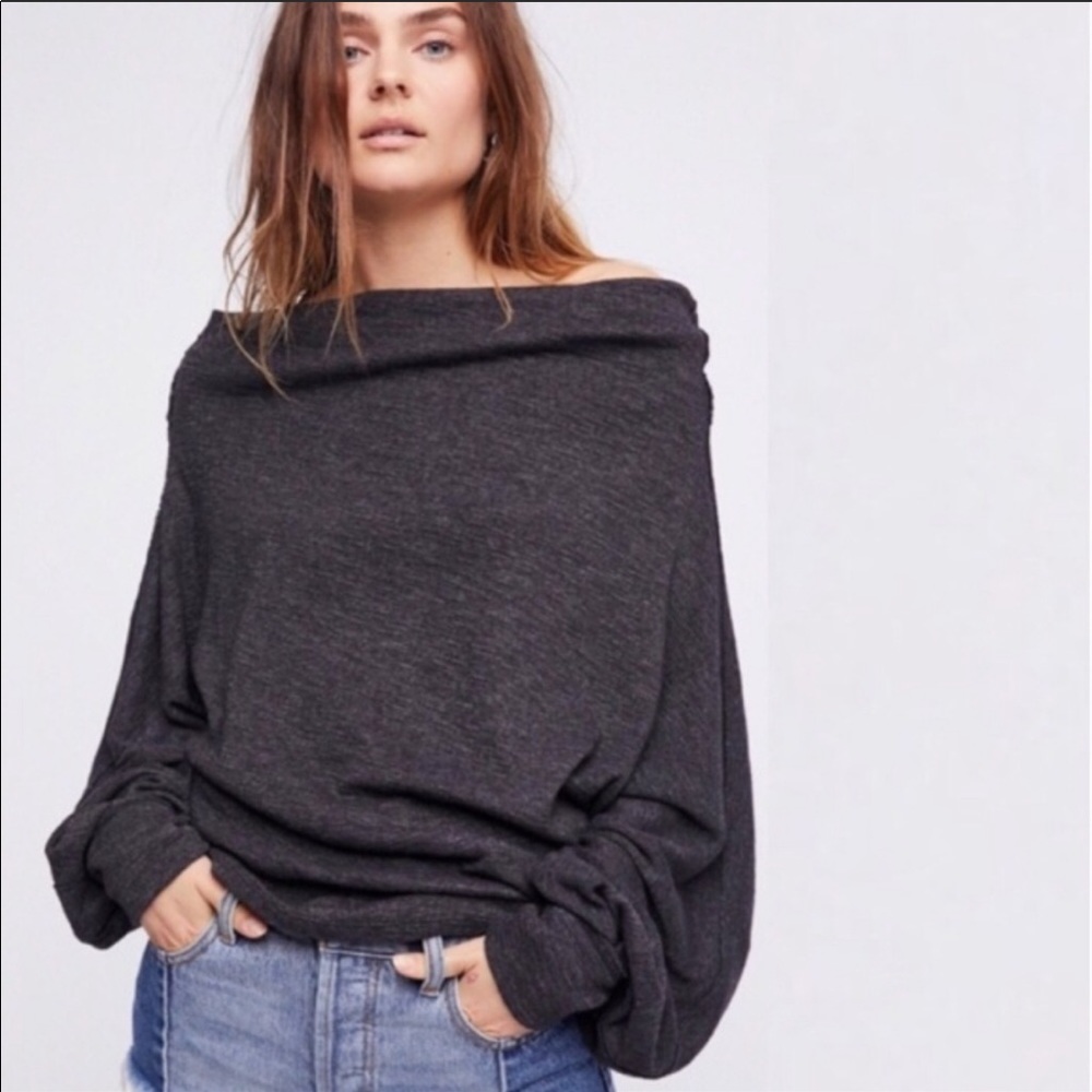 Free People | Oversized Off The Shoulder Thermal